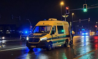 Die Polizei sicherte im vergangenen Jahr Spuren des Unfalls auf dem Südring, nun soll es ergänzend ein sogenanntes lichttechnisches Gutachten geben. - Paul Brinkmann