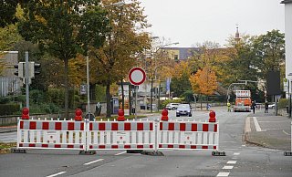 Die Sperrung an der Driburger Straße besteht bereits seit einigen Wochen. - Felix Schwien