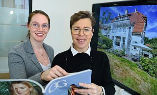 Die Wohnimmobilienexpertin Dana Mayer zu Düttingdorf und Geschäftsführerin Annette Husemann von Engel & Völkers berichten, dass Nebenkosten an Bedeutung gewinnen. - Barbara Franke