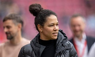 Celia Sasic beim DFB Vizepräsidentin für Gleichstellung und Diversität. - David Inderlied/dpa