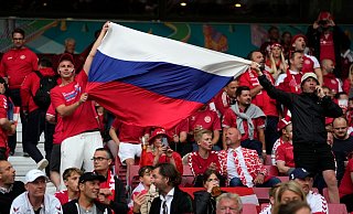 Nach dem Terroranschlag in Moskau wurde das Testspiel der russischen Fußball-Nationalmannschaft abgesagt. - Martin Meissner/AP/dpa