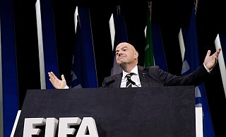 Die Wiederwahl von FIFA-Präsident Gianni Infantino gilt als sicher. - Alessandra Tarantino/AP/dpa