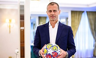 UEFA-Präsident Aleksander Ceferin sorgt sich bei der EM um die Sicherheit. - Tom Weller/dpa