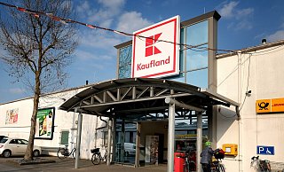 Die Kaufland-Filiale Am Anger in Gütersloh musste am Freitagnachmittag plötzlich geräumt werden.  - Andreas Frücht