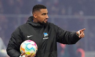 Spricht sich für personelle Konsequenzen beim Deutschen Fußball-Bund aus: Herthas Kevin Prince Boateng. - Soeren Stache/dpa