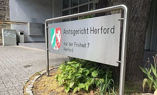 Vor dem Herforder Jugendschöffengericht wird der Fall verhandelt. - Felix Eisele