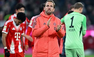 Fühlt sich beim FC Bayern wohl: Harry Kane. (Archivfoto) - Sven Hoppe/dpa