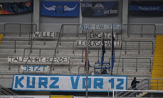 In der Hinrunde des SCP gab es Zeiten, in denen die Fans ihren Unmut sehr deutlich zeigten. - Marc Köppelmann
