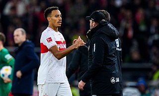 Jamie Leweling wurde erstmals in die Nationalmannschaft berufen. - Tom Weller/dpa