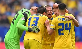 Die Ukraine setzte sich nach Rückstand noch gegen die Slowakei durch. - Marius Becker/dpa