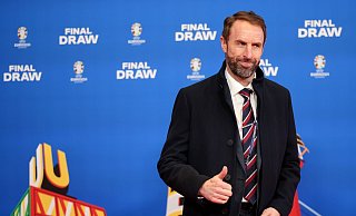 England-Trainer Gareth Southgate lernt Deutsch. - Christian Charisius/dpa