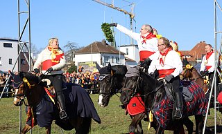 Impressionen vom Vormittag des Delbrücker Rosenmontags. - Regina Brucksch