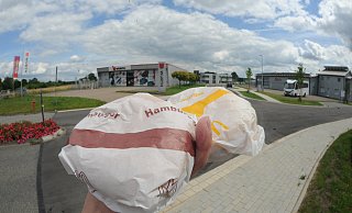Burger & Co. im Industriegebiet Rahden-Süd? Der Fast-Food-Gigant McDonalds hat Interesse an einem Standort in Rahden. Als favorisierter Bereich wird das Gewerbegebiet direkt an der B239 gehandelt. .??Foto: Joern Spreen-Ledebur - Joern Spreen-Ledebur