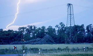Am Dienstag waren über großen Teilen Deutschlands kräftige Gewitter niedergegangen. - Bernd März/dpa