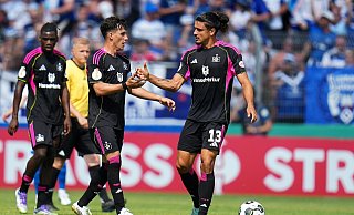 Bewahrte den HSV vor einer Blamage: Guilherme Ramos. - Thomas Frey/dpa