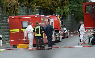 Für die Untersuchung wurde die Analytische-Task-Force (ATF) der Berufsfeuerwehr aus Dortmund angefordert. - Andreas Eickhoff