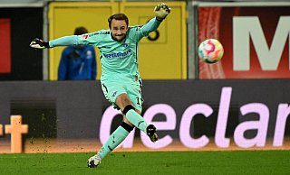 SCP-Torhüter Leopold Zingerle kam am Dienstag im Nachbarschaftsduell gegen Arminia Bielefeld zu einem unverhofften Einsatz. - Imago Images