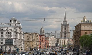 Lange gab es in Moskau einen Europaplatz, den die Behörden nun wohl auch aus Ärger über die EU in Platz Eurasiens umbenannt haben. (Archivbld) - Ulf Mauder/dpa