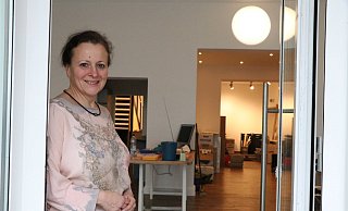 Die Kunstvereins-Vorsitzende Alexandra Sucrow rechnet in den neuen Räumen mit erheblich mehr Besuchern. - Holger Kosbab