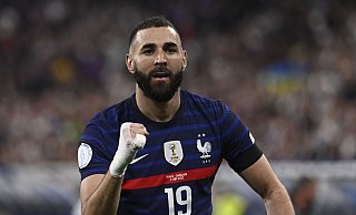 Karim Benzema verpasste die WM aufgrund einer Verletzung. - Julien Mattia/Zuma Press/dpa