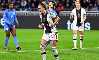 Will mit sportlichen Erfolgen überzeugen: Giulia Gwinn. - Sebastian Christoph Gollnow/dpa/Archiv