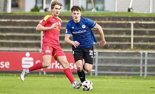 Christopher Rasper und Arminias U21 spielen Sonntag gegen Ennepetal. - Peter Unger