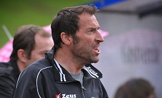 So kannte man ihn: Stefan Braunschweig war als Spieler und Trainer immer engagiert bei der Sache. - ANDREAS FRUECHT