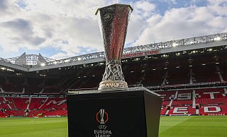 Ein Sieg im DFB-Pokalfinale würde Arminia Bielefeld eine Teilnahme an der Europa League bescheren. - IMAGO/Every Second Media