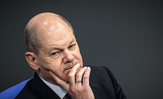 Bundeskanzler Olaf Scholz (SPD) hält weiteren Streit in der Ampel-Koalition für kontraproduktiv. - Michael Kappeler/dpa