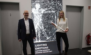 Udo Gottschalk und Marike Kramm vom Marketing - Björn Kenter