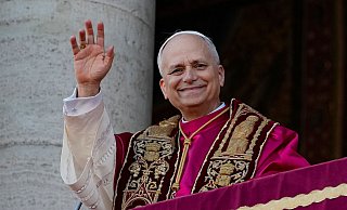Der neue Papst Leo XIV. gilt als sehr interessiert am Sport. (Foto: Archiv) - Domenico Stinellis/AP/dpa