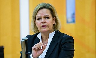 Bundesinnenministerin Nancy Faeser. - Foto: Andreas Arnold/dpa