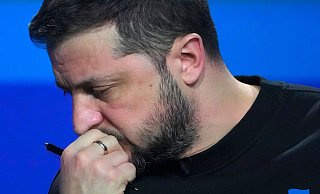 «Ich bin überzeugt davon, dass die USA uns nicht verraten werden», sagt Wolodymyr Selenskyj. - Efrem Lukatsky/AP/dpa