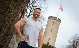 Von Bielefeld nach Los Angeles – Luc Steinker ist auf dem Weg zum Profi-Bodybuilder. - Mike-Dennis Mller / www.mdm.photo