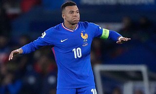 Superstar Kylian Mbappe traf zur 1:0-Führung für Frankreich. - Michel Euler/AP/dpa