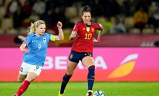 Nicht bei der EM dabei: Spaniens Rekordtorschützin Jennifer Hermoso. - Jose Breton/AP/dpa