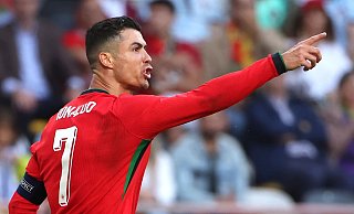 Portugals Kapitän Cristiano Ronaldo will den EM-Titel. - Luis Vieira/AP