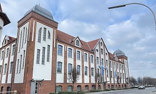 Das denkmalgeschützte Gebäude an der Werrestraße ist ein echter Hingucker. Im Inneren ist in 14 Monaten Umbauzeit alles auf den neuesten Stand gebracht worden. - Natalie Gottwald