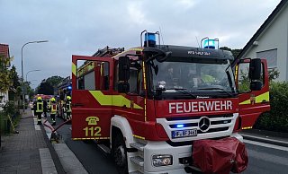 Die Feuerwehr hatte den Brand schnell unter Kontrolle. - Symbolfoto/FW Herford