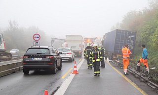 Auf der A33 kommen Autofahrer nur im Schritttempo voran. - Charlotte Mahncke