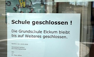Die Grundschule Eickum bleibt bis auf Weiteres geschlossen. - Frank-Michael Kiel-Steinkamp