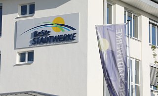 Der Sitz der Beste-Stadtwerke an der Blankenauer Straße in Beverungen. - Simone Flörke
