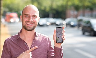 „Die direkte Route kann ein Umweg sein“: Sven Kronshage arbeitet bei der Firma Graphmasters und betreut Logistik-Kunden. - Oliver Krato
