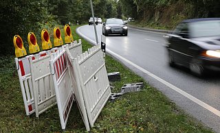 Ab Montag ist die Bundesstraße 64 von der Ortsausfahrt Höxter Richtung Godelheim wegen Baumfällarbeiten gesperrt. - Simone Flörke