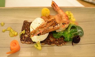 Die Küchenchefs der teilnehmenden Gourmet-Tour-Restaurants hatten für ihre Gäste wieder essbare Kunst auf den Tellern angerichtet. - Silke Riethmüller