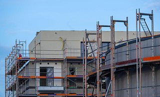 Eine Baustelle im Berliner Süden. - Monika Skolimowska/dpa