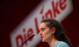 Carola Rackete bildet zusammen mit Martin Schirdewan das Spitzenduo für die Europawahl im kommenden Jahr. - Karl-Josef Hildenbrand/dpa