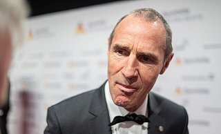 Findet lobende Worte für DFB-Präsident Neuendorf: Frank Ullrich. - Sebastian Christoph Gollnow/dpa