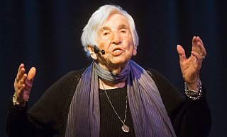 Mit dem Auftritt der Auschwitz-Überlebenden Esther Bejarano im Januar begann das Zellentrakt-Jahr mit einer eindrucksvollen Veranstaltung. - Ralf Bittner