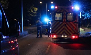 Der Unfall ereignete sich am späten Freitagabend. Polizei, Rettungsdienst und Notarzt eilten zur Unfallstelle an der Ringstraße in Minden. Foto: - Polizei Minden-Lübbecke